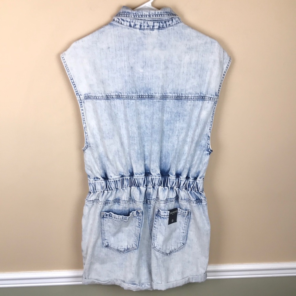 Blank NYC Light Blue Denim Romper - Picture 7 of 13